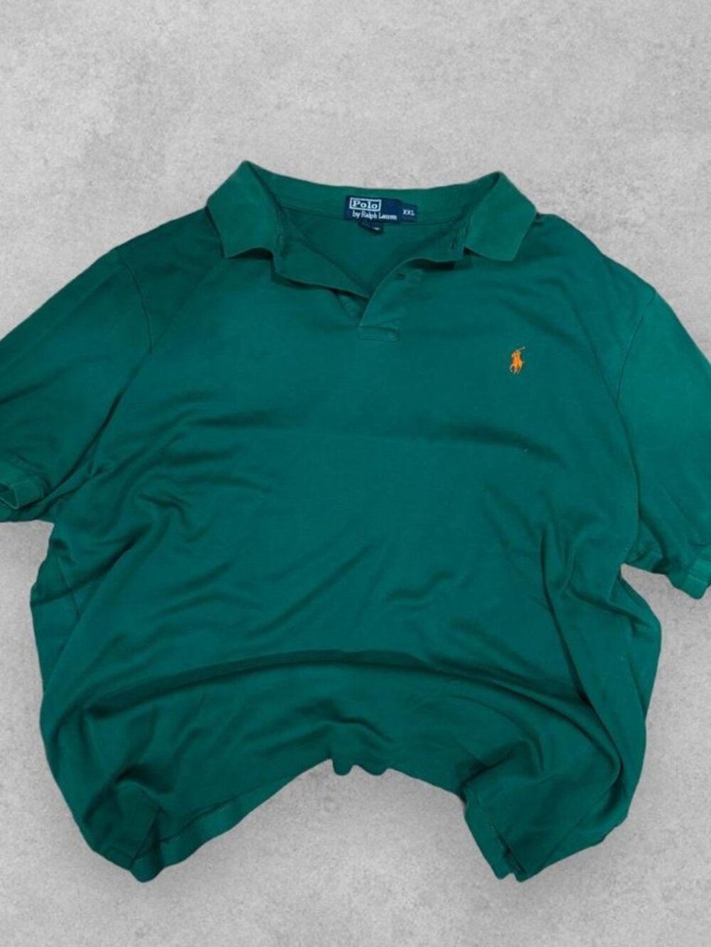 Vintage Polo Sport Green Polo Shirt